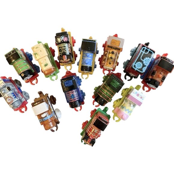 Thomas The Tank Train And Friends Holiday Mini Trains Mattel Lot Of 13 Christmas - Picture 3 of 5